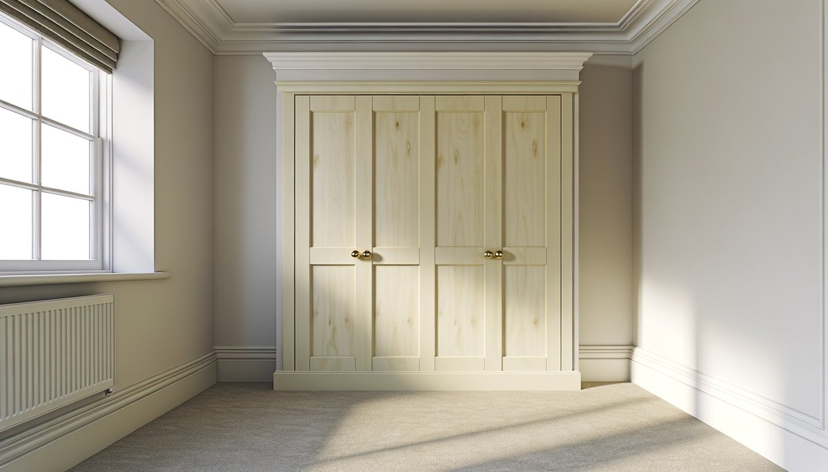 Custom built-in wardrobe interior