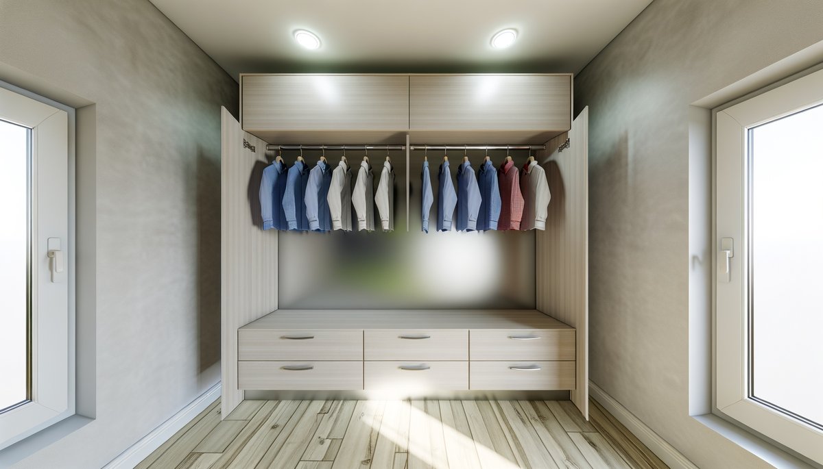 Kids wardrobe design