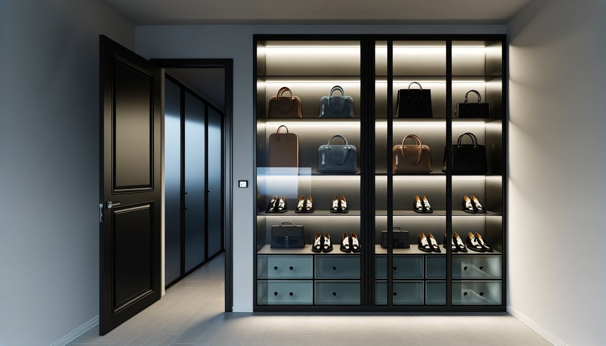 Walk-in wardrobe design
