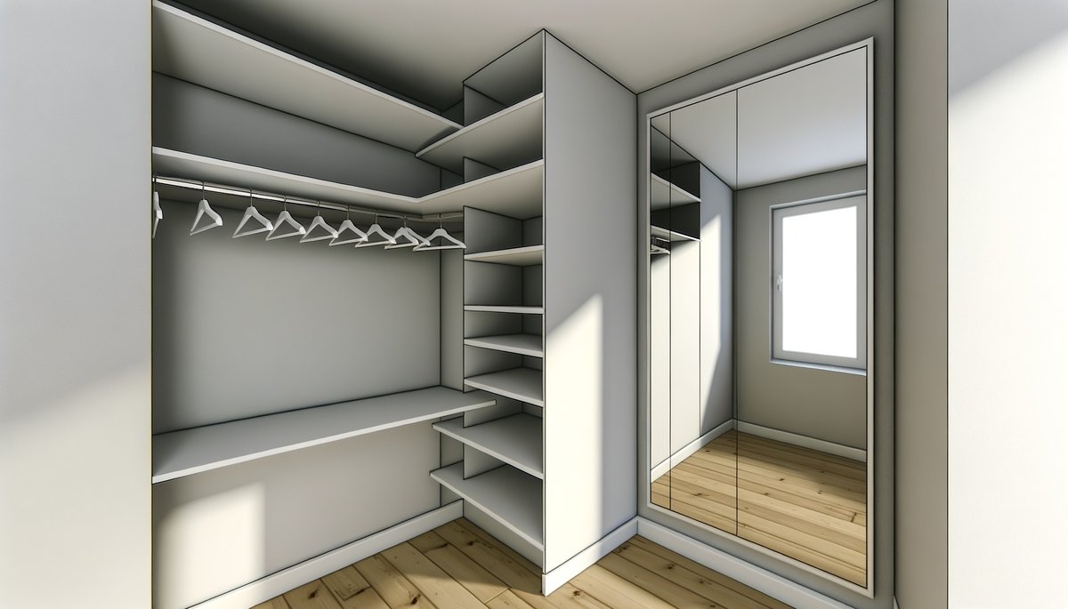 Walk-in wardrobe design